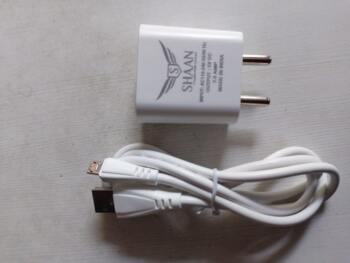 SHAAN Mobile Charger (White), Model-S210